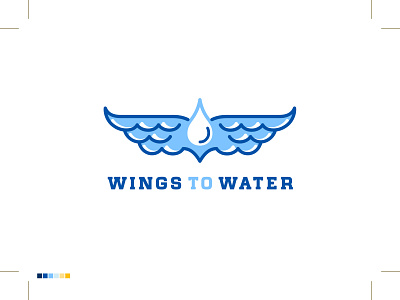 Wings to Water - Alternate art director branding branding designer graphic design graphic designer logo logo design logo designer logotype