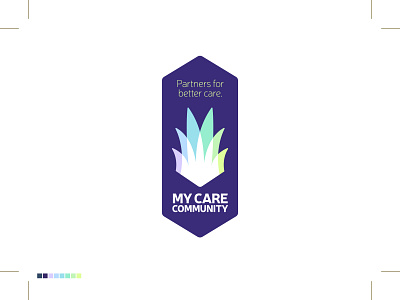 My Care Community Logo art director branding branding designer graphic design graphic designer illustration logo logo design logo designer logotype typography