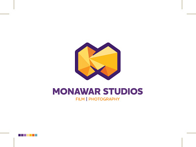 Monawar Studios Logo art director branding branding designer graphic design graphic designer logo logo design logo designer logotype photographer typography