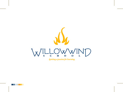 Willowwind School Logo art director branding branding designer graphic design graphic designer logo typography logo design logo designer logotype school typography