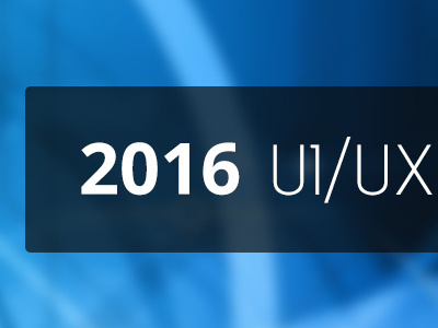 2016 UI/UX Trends