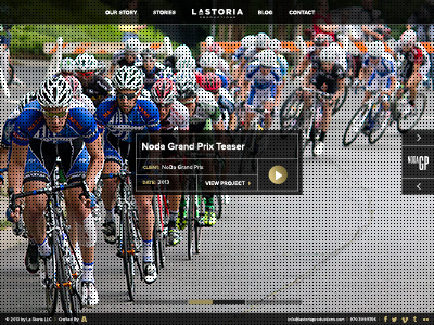 Lastoria - Homepage action sports production video website