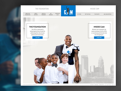 Cam Newton Foundation cam newton charity charlotte clt football foundation non profit panthers social web