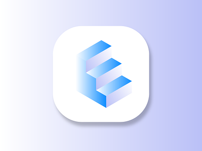 Daily UI #005 App Icon 005 app icon apps daily ui challenge 001 dailyui dailyui 005 dailyuichallenge gradiants graphic design logo mobile stairs
