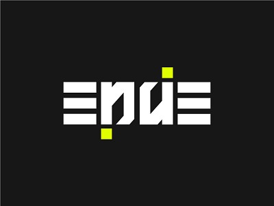 Ambigram Logotype " ENDE '' ambigram branding design logo logotype typography