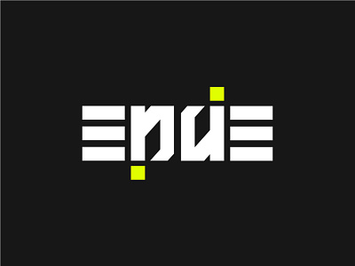 Ambigram Logotype " ENDE ''