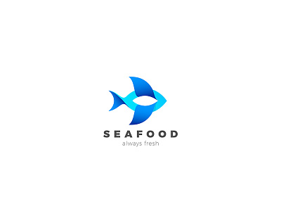 Fish Logo Seafood abstract abstract design fish food icon logo restaurant seafood store tuna