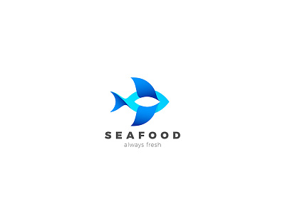 Fish Logo Seafood abstract