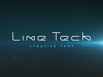 LineTech futuristic technology font creative design digital electronics font futuristic hitech linear modern sci fi technology ttf