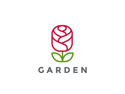 Rose Garden Logo Design By Sentavio On Dribbble