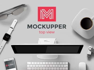 Mockupper Scene Generator topview 4K constructor design generator graphics hero identity mock up mockups objects package scene smart