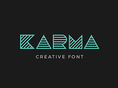 Karma font fashion font karma letters luxury numbers otf sentavio true ttf type typography