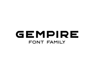 Gempire Font Family abc alphabet design fashion font gempire luxury stylish ttf type typography