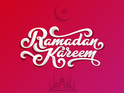Ramadan Kareem calligraphic calligraphy card craft design greeting holiday kareem letter lettering poster ramadan