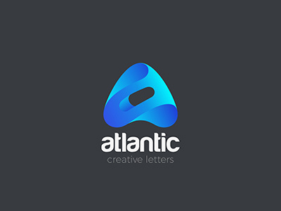 Logo letter A friendly a design entertainment friendly fun letter logo media technology