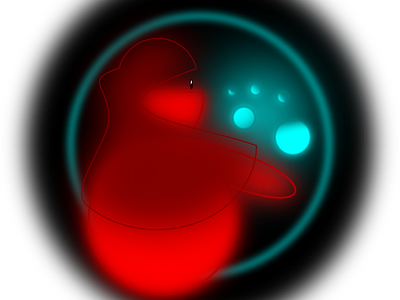 Probably not a ghost illustration inkscape justforfun