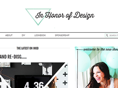Custom Wordpress Design blog blog design custom design fashion genesis in honor of design minimal viva la violette wordpress
