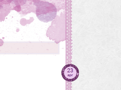 Custom Blogsite art genesis glitter paper purple texture watercolor wordpress