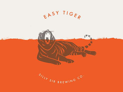 Easy Tiger illustration tiger