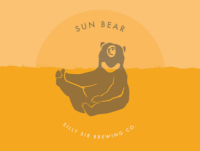 Sun Bear illustration