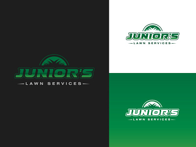 Juniors Lawn Service Logo