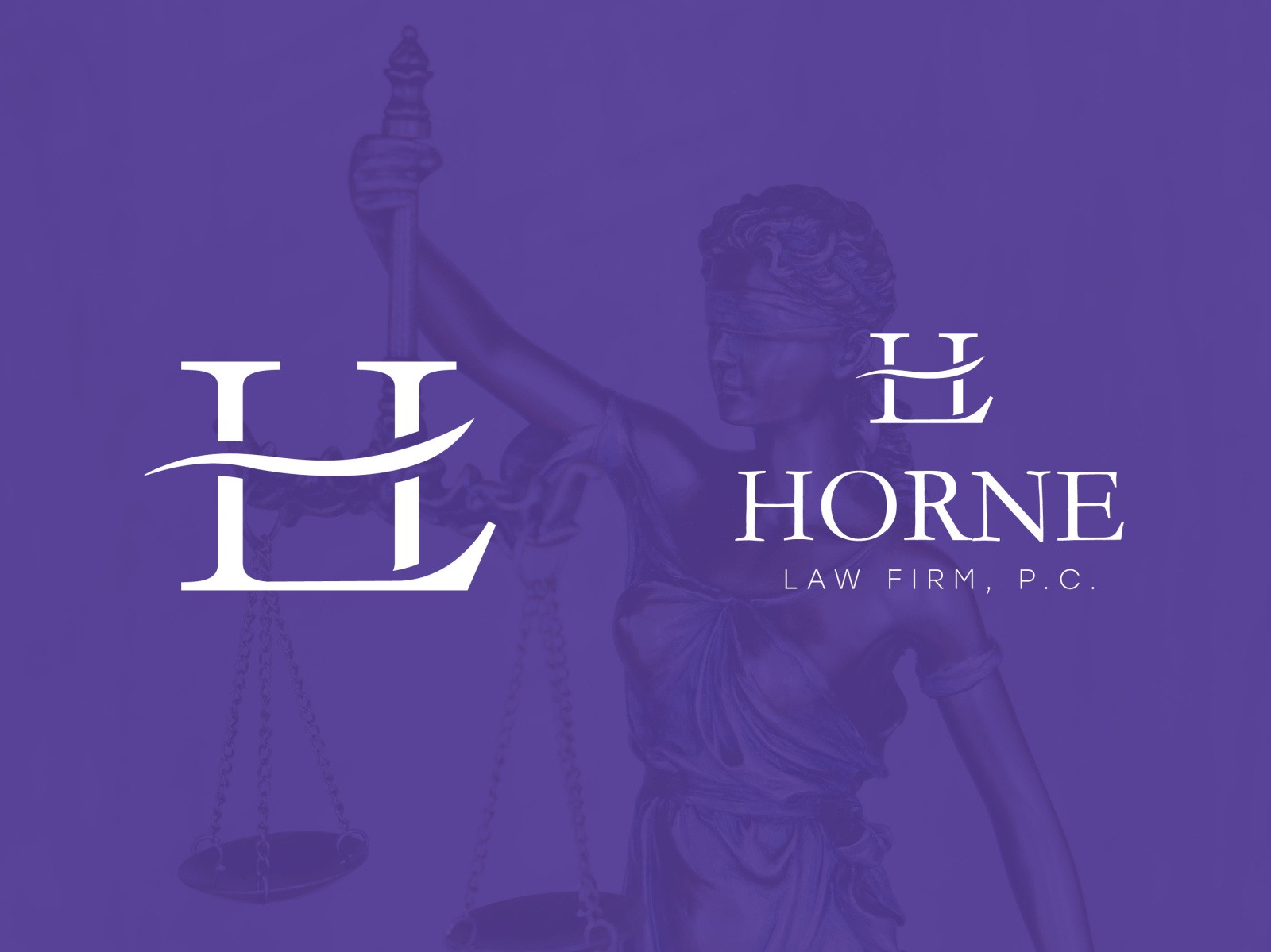 Horne Law Firm Logo by Ben Dombrow on Dribbble