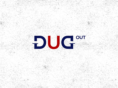 Dugout33 design logo typography