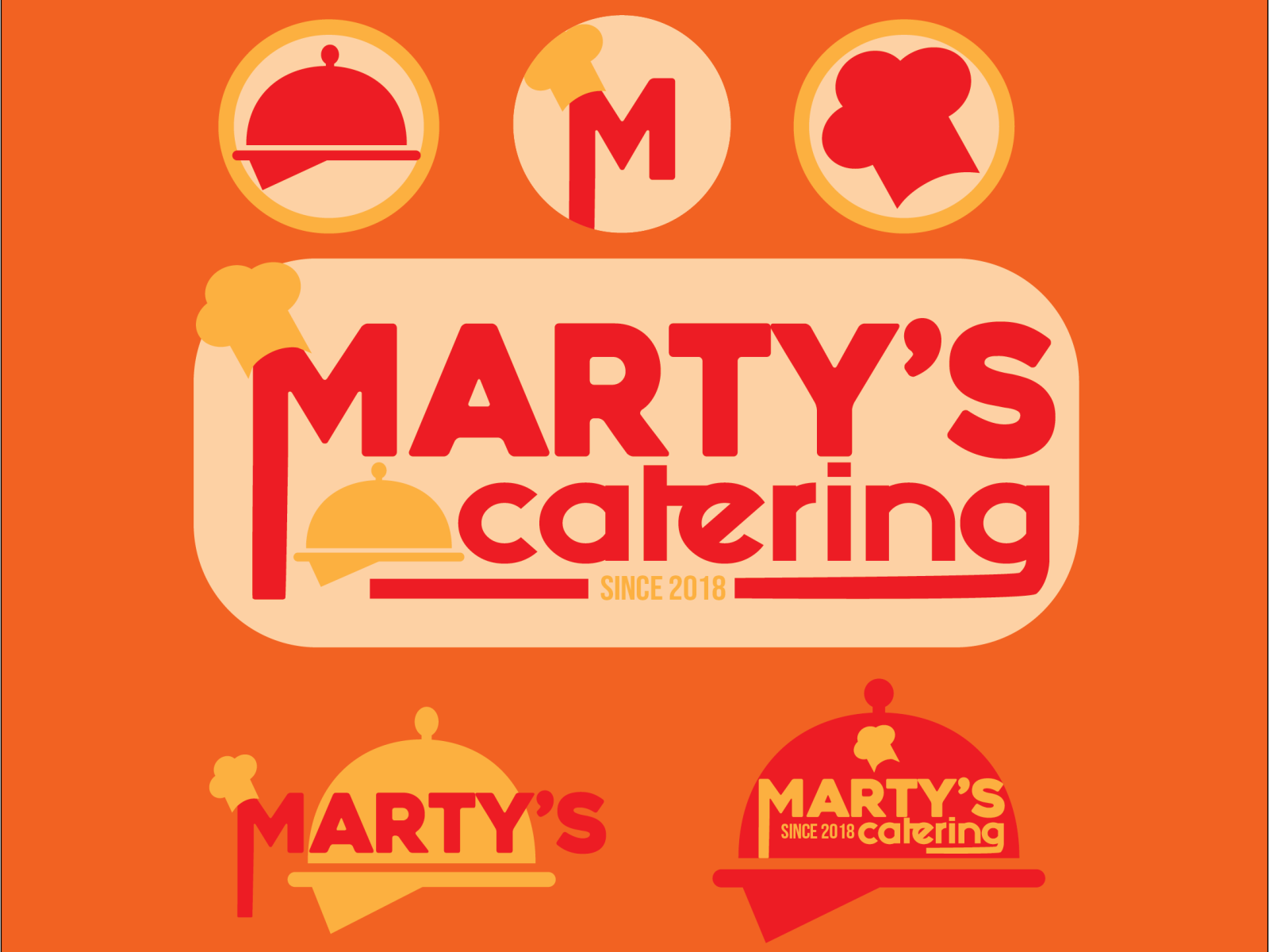 Marty's Catering by Angelica Soller on Dribbble