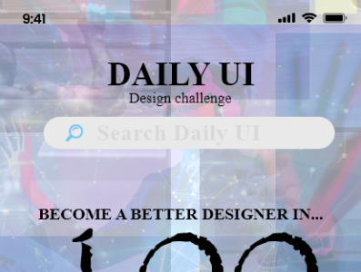 #DailyUI #100 days challenge #100

please like and comment