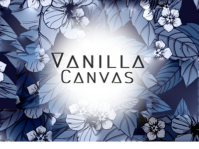 Vanilla Canvas Business Cards Instagram: @vanillacanvasbyarooj branding design illustration logo typography ui vector