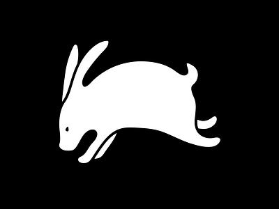 White Rabbit bunny logo rabbit rabbit logo white rabbit