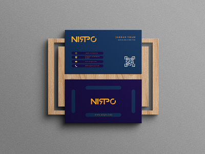 NIRPO - BRAND BUSINESS CARD business card illustration ux