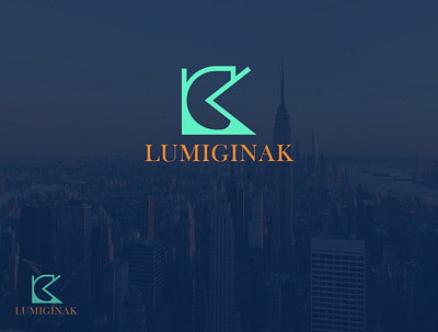 LUMIGINAK-Brand Identity flat logo minimal logo