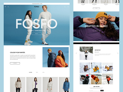 FOSFO amazon branding cart clothing designtrend ecommerce india motion graphics responsive sleek startups ui ux webdesign