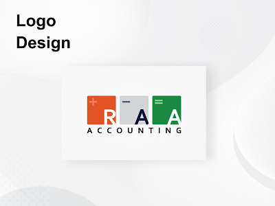 Accounting Logo account ba branding design graphic design logo