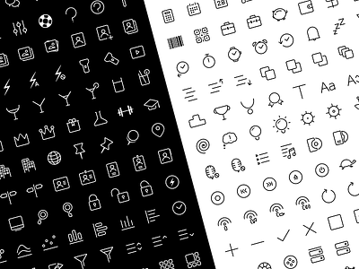 Clear Icons - Thin clear free hollow icon ios line psd stroked svg ui vector web