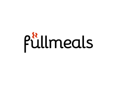 Fullmeals Logo food logo recipe