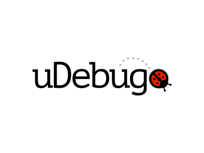 uDebug Logo code debug logo problem programming uva