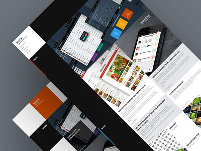 Portfolio - Scrapped Designs 9 black clean full bleed grid home home page portfolio thumbnail ui web white