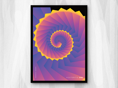 Posteritis 045 abstract affinity designer art colorful daily gradient poster posteritis repetition series shapes vibrant