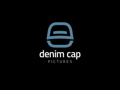 Denim Cap Pictures - Logo brand cap denim film identity logo logomark production symbol video