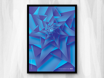 Posteritis 067 abstract affinity designer art colorful daily gradient poster posteritis repetition series shapes vibrant