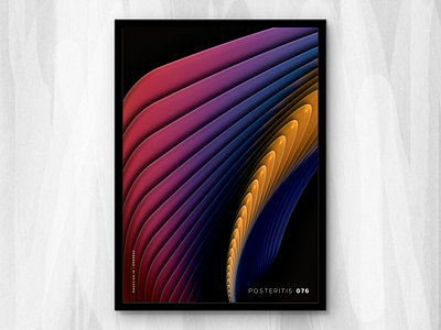 Posteritis 076 abstract affinity designer art colorful daily gradient poster posteritis repetition series shapes vibrant