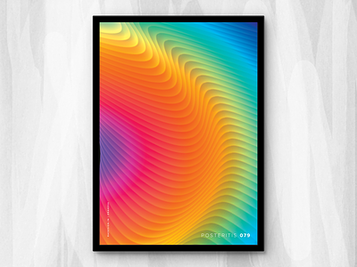 Posteritis 079 abstract affinity designer art colorful daily gradient poster posteritis repetition series shapes vibrant