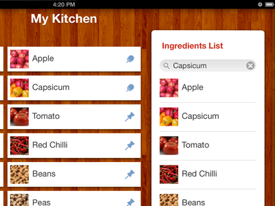 Recipes App -  My Kitchen