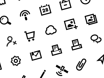 Unnamed Icon Set design dingbat free glyph icon icon design icons interface ios ipad iphone shape layer shapes symbol symbols ui ui design ux vector vectors