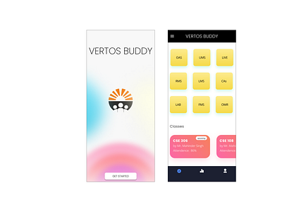 Vertos Buddy app design