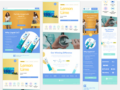 Liquid I.V. - Landing Page