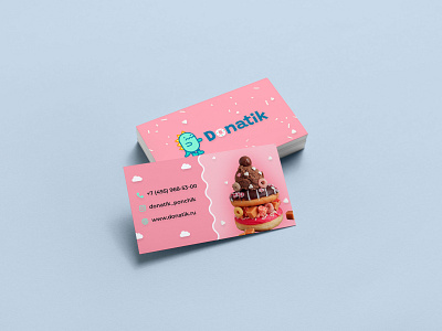 DONATIK Business Card branding businesscard card design designcard identity mockup