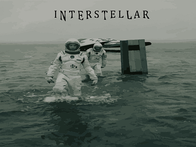 Interstellar animation graphic design